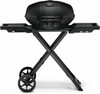 PHANTOM TravelQ  PRO 285 Portable Gas Grill with Scissor Cart, Matte/Matt Black