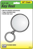 Key Reel, Slip-On, Retractable, Chrome With 24-In. Chain