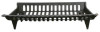 Cast Iron Fireplace Grate, Black, 27 In.