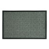 Floor Mat, Rubber Back, Parquet Gray, 24 x 36-In.