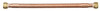 Water Heater Connector, Lead-Free, Corrugated Copper, 3/4 FIP x 15 In.