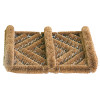 Boot Buck Mat, Coco Fiber, 12 x 14 In.