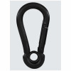 Interlocking Spring Snap, Steel, Black, 1/4 In.