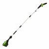 80-Volt 10 In. Cordless Pole Saw, Brushless, Battery & Rapid Charger, 8 Ft. Pole