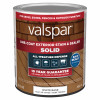 One-Coat Solid Stain & Sealer, White Base, 1 Qt.