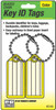 Key I.D. Tag, Ball Chain, 2-Pk. (5 pieces)