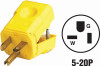 20A NYLON CORD PLUG