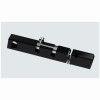 Lockable Security Bolt, Black, 6 In.