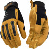 Foreman Gloves, Black/Tan, Men's XL
