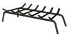 Wrought Iron Fireplace Grate, Black, 30 In.