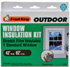 Outdoor Window Film Insulation Kit, 42 x 62 In.