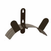 Hose Hanger, Wall-Mount, Bronze, Holds 125 Ft.