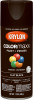 COLORmaxx Spray Paint + Primer, Flat Black, 12-oz.