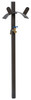 Hose Hanger With Faucet, Freestanding, Steel, Holds 150 Ft.