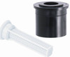 Pop Up Sprinkler Replacement Spray Nozzle, Half-Circle, Adjustable 4 - 8-Ft.