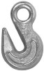 Eye Grab Hook, Zinc Plated, 5/16 In.