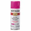 Stops Rust Enamel Spray Paint, Gloss Poppy Pink, 12-oz. (6 pieces)