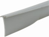 Storm Door Sweep, T-Shape, Gray Vinyl, 1/4 x 1/2 x 37 In.