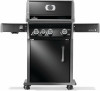 Rogue  PRO 425 Propane Gas Grill with Infrared Side Burner, Black