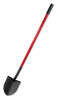 Shovel, Round Point, Commercial Grade, Fiberglass Handle, 59.25-In.