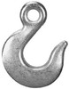 Eye Slip Hook, Zinc Plated, 1/4 In.