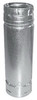 Pellet Vent Stove Pipe, Twist Lock, 3 x 36 In.