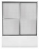Mika Sliding Tub Door, Alcove Installation, 54 - 59.5 x 55 In.