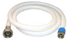 Faucet Connector, Flexible Poly, 3/8 Compression x 1/2 IP x 48 In.