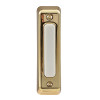 Wired Push Button, Polished Brass