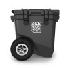RollR 30 Quart Wheeled Hard Cooler with Telescopic Handle (GRANITE)