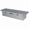 Low-Profile Truck Tool Box, Aluminum, Full Size