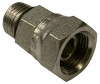 Hydraulic Adapter, 3/8-In. Male 0-Ring x 3/8-In. FP Swivel