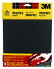 Waterproof Silicone Carbide Sandpaper, Assorted Grit,  9 x 11 In., 5-Pk.