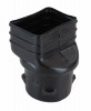 Drain Tube, Poly, 3 x 2 x 3 In.