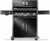 Rogue  PRO 525 Propane Gas Grill with Infrared Side Burner, Black