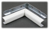 Ivory Metal Inside Elbow Wiremold