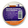 Clear Plastic Weatherseal Tape, 2 x 100 Ft.