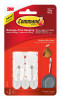 Command Toggle Hook, White, 2-Pk.