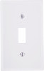 WHT 1-TOGGLE WALL PLATE
