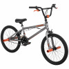 Kids' Freestyle Revolt BMX Bike, Metaloid Smoked Chrome Frame, 20 In.