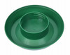 Chick Fountain Base Waterer, Screw-On, Green, 1-Qt.