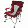 Quad Sports Chair, Padded Arms, Oversized, Red