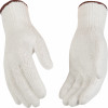 Polyester Gloves, White, Men's L, 3-Pk.