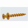 Bearclaw Hanger Screws, Brass, 10-Pk.