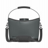 KeepR Beverage Tote Caddy with Ice Bucket and Shoulder Strap (CHARCOAL)