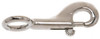 Bolt Snap, Rigid Round Eye, Zinc/Nickel, 5/8 In.