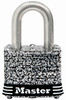 Weatherproof Laminated Keyed Padlock, Stainless Steel, 1.5-In.