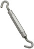 Turnbuckle, Hook/Hook, Aluminum & Zinc, 3/16 x 5-1/2 In.