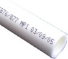 PEX Coil Pipe, Hot/Cold Water, White, 1/2 In. Rigid Copper Tube Size x 100 Ft.