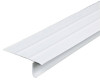 Drip Edge, Aluminum, White, 2.43 x 1 In. x 10 Ft.